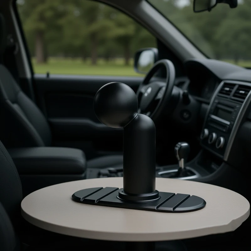 Accessorio per supporto per telefono per auto con base adesiva con testa a sfera da 17 mm per una tenuta affidabile