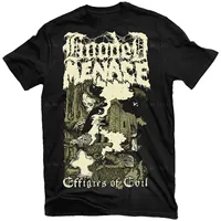 Hooded Menace Effigies Of Evil Shirt Luxury 100% Cotton Personalized Tshirt