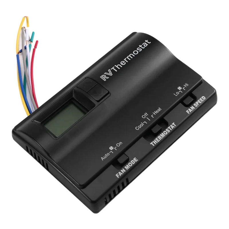 

Rv Thermostat Switch Digital Thermostat 8330D3351 Rv Air Conditioning Thermostat Air Conditioning Thermostat Black