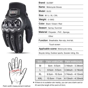 SOMY-All-Touch-Screenschutz des Motorrads, atmungsaktive Motorradhandschuhe, Motorradrennen, Fahrradfahren, Sommersport, Honda 10 Hauptverkaufshandschuh Honda - №5