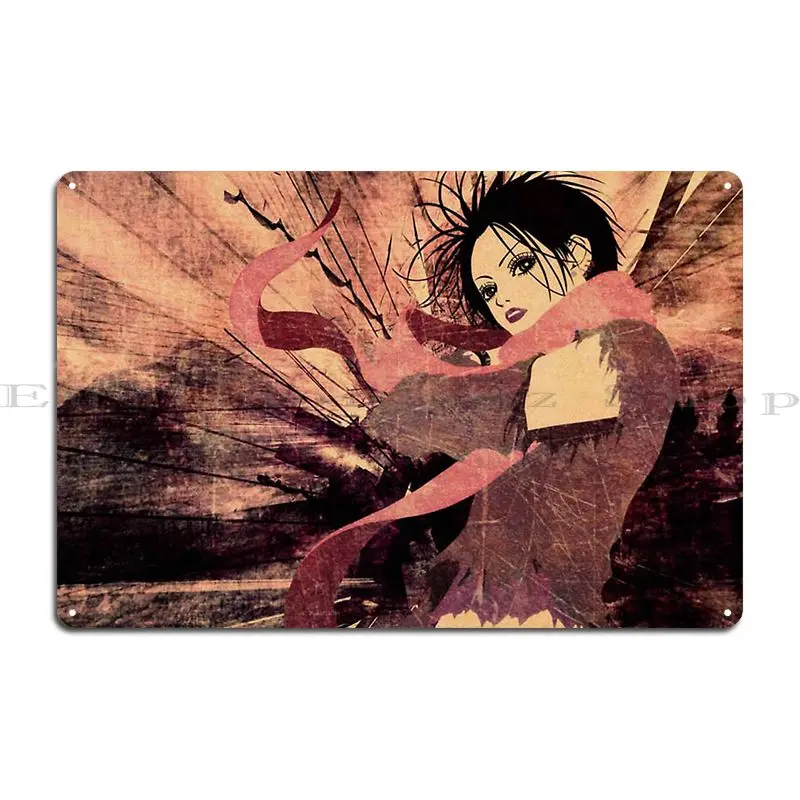 Nana Anime Inspired Anime Masterpiece Metal Plaque Poster Customize Custom Home Wall Decor Cinema Tin Sign Poster