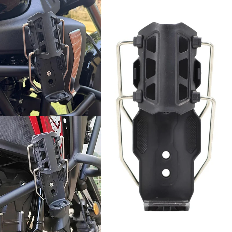Adjustable Motorcycle Quick Release Bumper Water Cup Holder Rear Tail Box Drink Water Bottle Holder Motorcycle Accessories