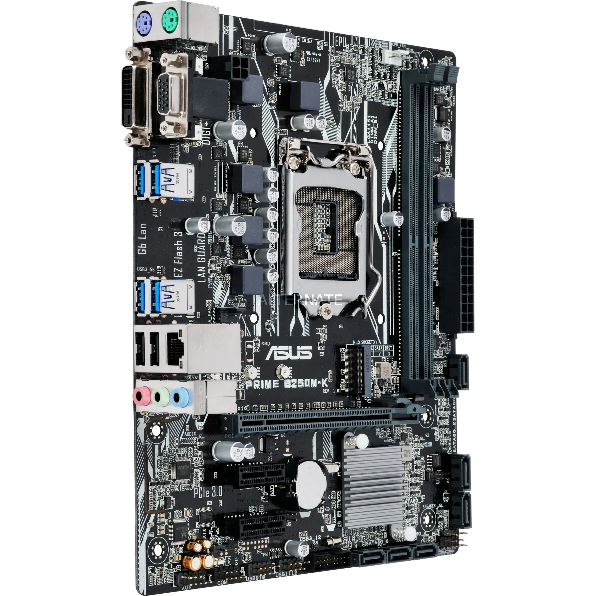 ASUS PRIME B250M-K マザーボード Intel B250 LGA 1151 DDR4 32GB M.2対応 Core i5-6500 G3930 7100 6400 6600 7500 6700 7700 G4560対応