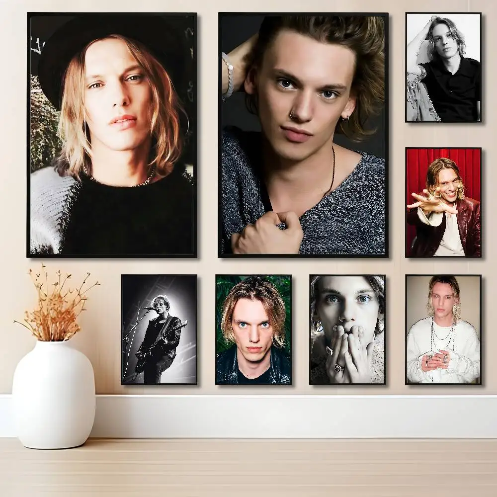Actor J-Jamie Campbell B-Bower Anime Wall Art Canvas Painting Poster For Living Room Home Decor Decoration Picture