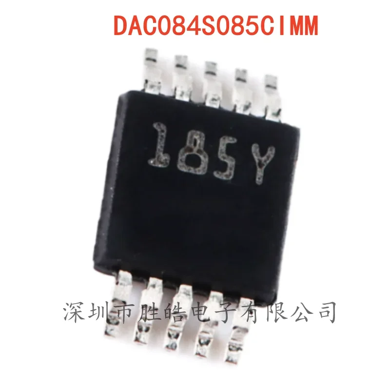 

(5PCS) NEW DAC084S085CIMM / NOPB DAC084S085 Eight-Bit Digital-To-Analog Converter Chip VSOP-10 Integrated Circuit