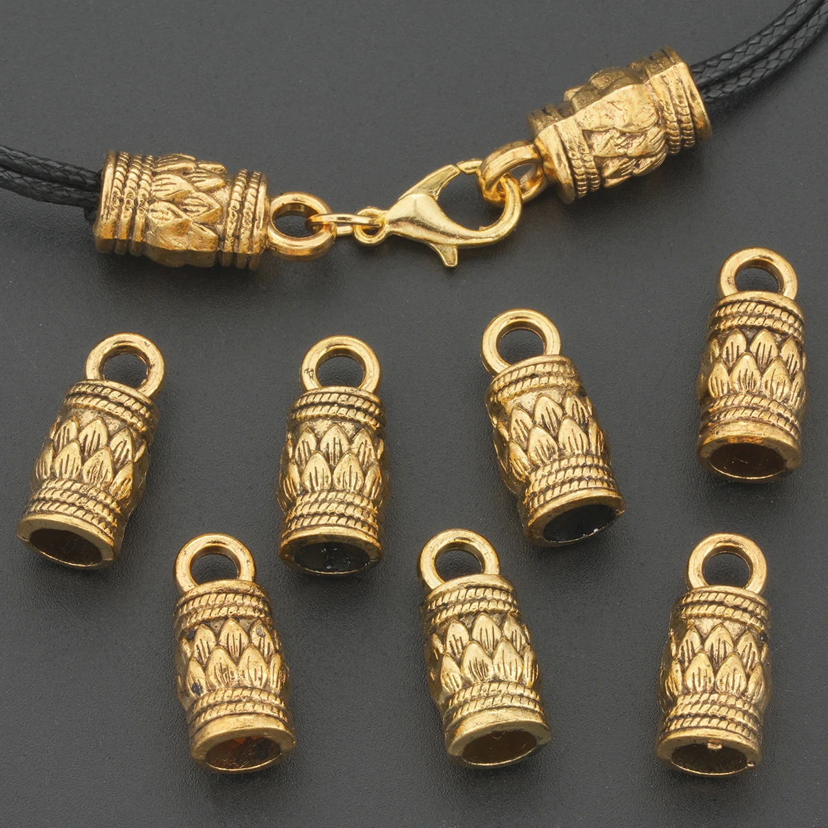 20 PCS Necklace Head Connecting Clips. Suitable for DIY necklaces, bracelets, pendant finishing clips and accessory making.