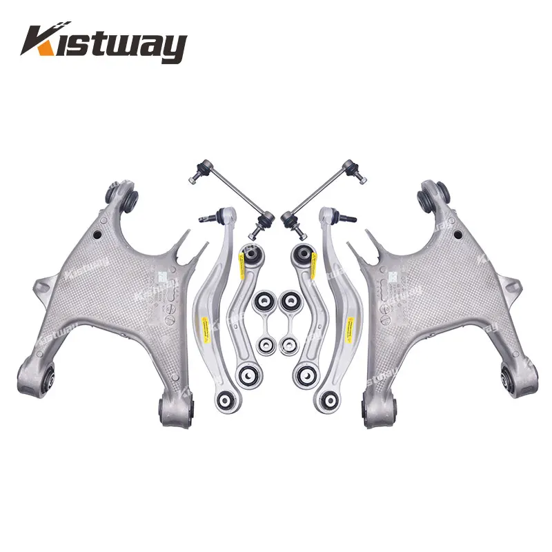 

10PCS Rear Control Arm Kit For BMW 5 Series F07 GT F11 525 530d 640 33326779851 33326779847 33326779848 33326775683