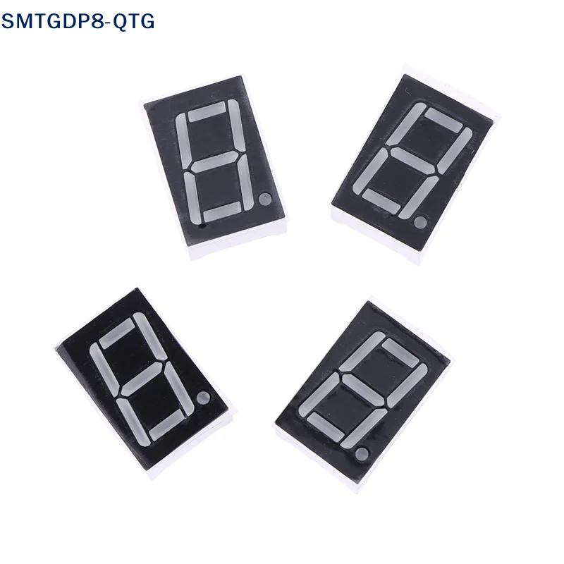 Oferta Quente! 10 Peças de Tubo Digital com Ânodo/Cátodo Comum 0.56 Polegadas 10 Pinos 5161AS 5161BS 1 Dígito 7 Segmentos Display Digital LED Vermelho Digitron