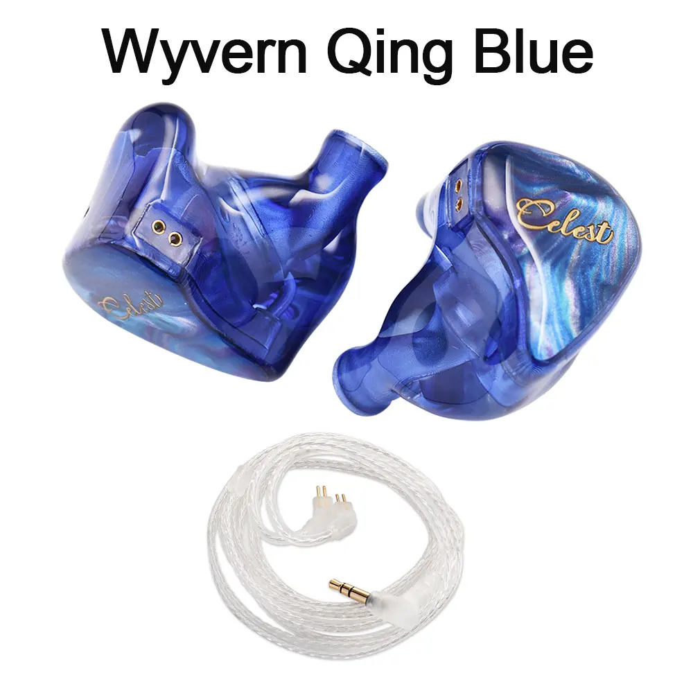 Celest Wyvern Qing In-Ear Oortelefoon Monitor IEMs Bedrade HiFi Hoofdtelefoon Met Microfoon Kabel Gaming Oordopjes Audio Headset