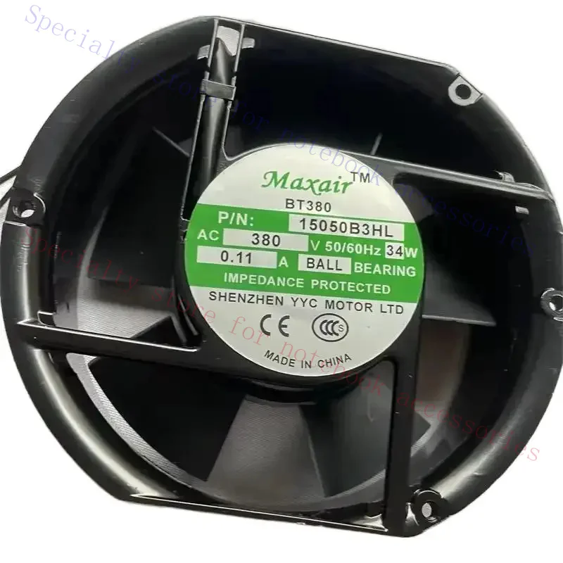 AAA+ BT380 15050B3HL 380V 0.11A Ball Bearing Cooling Fan