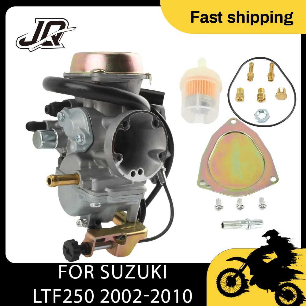 

For Suzuki LTF250 2002-2010 Motorcycle Carburetor 250cc ATV 1320005G01 Quadsport LTZ250 13200-21G10 Ozark 250 Pitbike Off-road