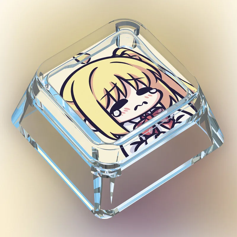 Bocchi The Rock Series Keycaps Diy Resin Pc Translucent Xda Height Keycaps Gotoh Hitori Yamada Ryo Anime Cute Keycap Single