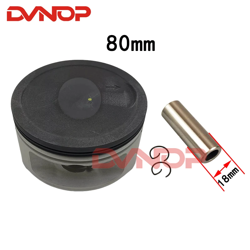 80mm piston For Linhai 400 LH400 YP400 ATV UTV Buggy Scooter Motorcycle Engine Parts Piston Ring Kit Bore Size Kit Pin 18mm