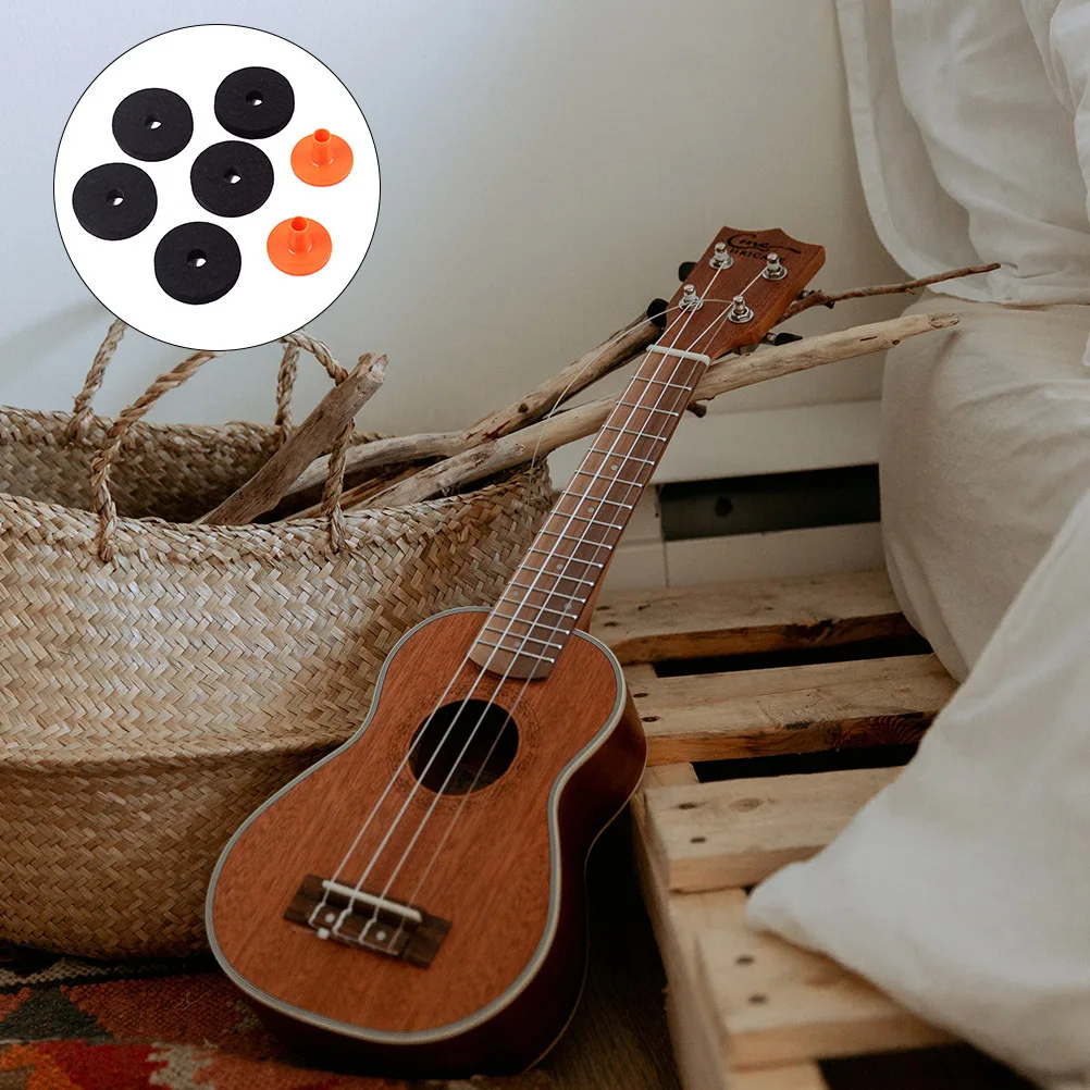 

7Pcs Drum Cymbal Sleeves and Felts Set Hi-Hat Clutch Felt Washers Professional Protection Kit Cymbal Sleeves Hi-Hat Clutch Felt