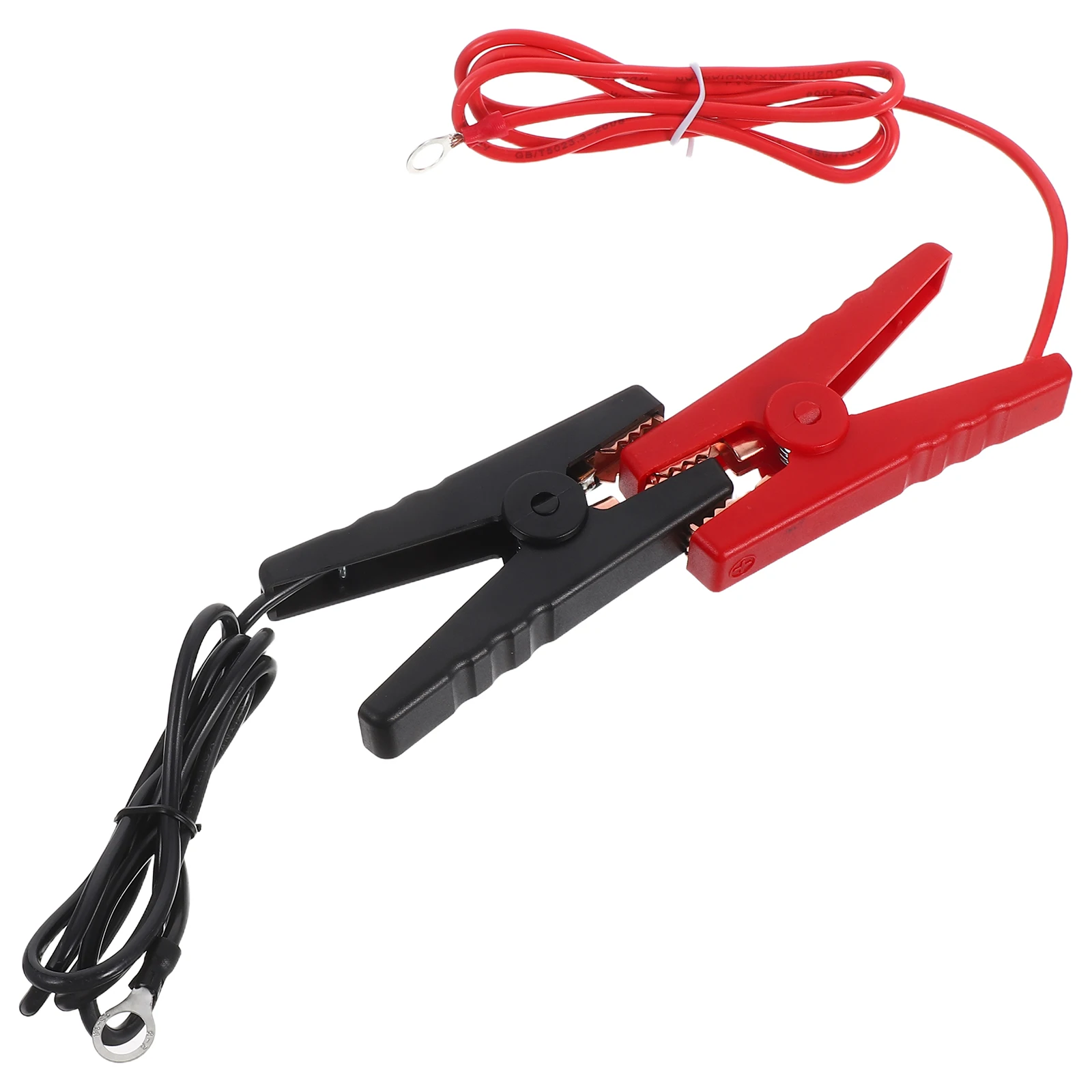 

2pcs Charging Cable Fencing System Wire Electric Fence Connectors Farm Jump Leads Cable With Clips Durable Copper Material For