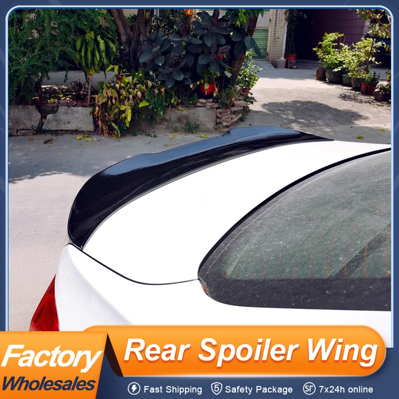 

For BMW 3 Series F30 318i 320i 320d 330d M340d 12-19 PSM Style Rear Trunk Lid Ducktail Car Spoiler Wing Exterior Accessories