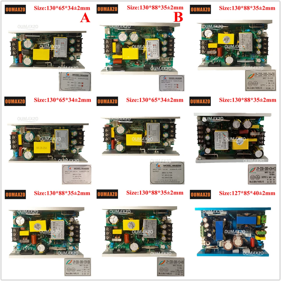 5pcs/lot HK JY 450W 260W Stage light 380V 12V 24V 28V 36V Power Supply for 230W 260W 275W 251W 290W Beam spot Moving Head Light