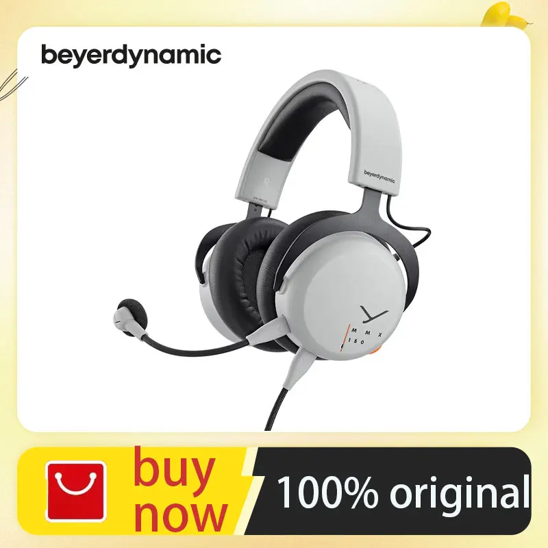 100% Original beyerdynamic Head mounted gaming headset MMX150 with wired control gaming headset