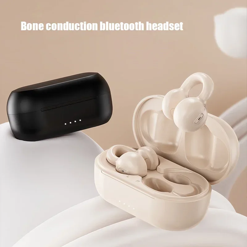 Sophia-Casque à conduction Bluetooth sans fil, casque HiFi pour le sport, étanche, réduction du bruit, longue durée de vie de la batterie, écouteur, nouveau