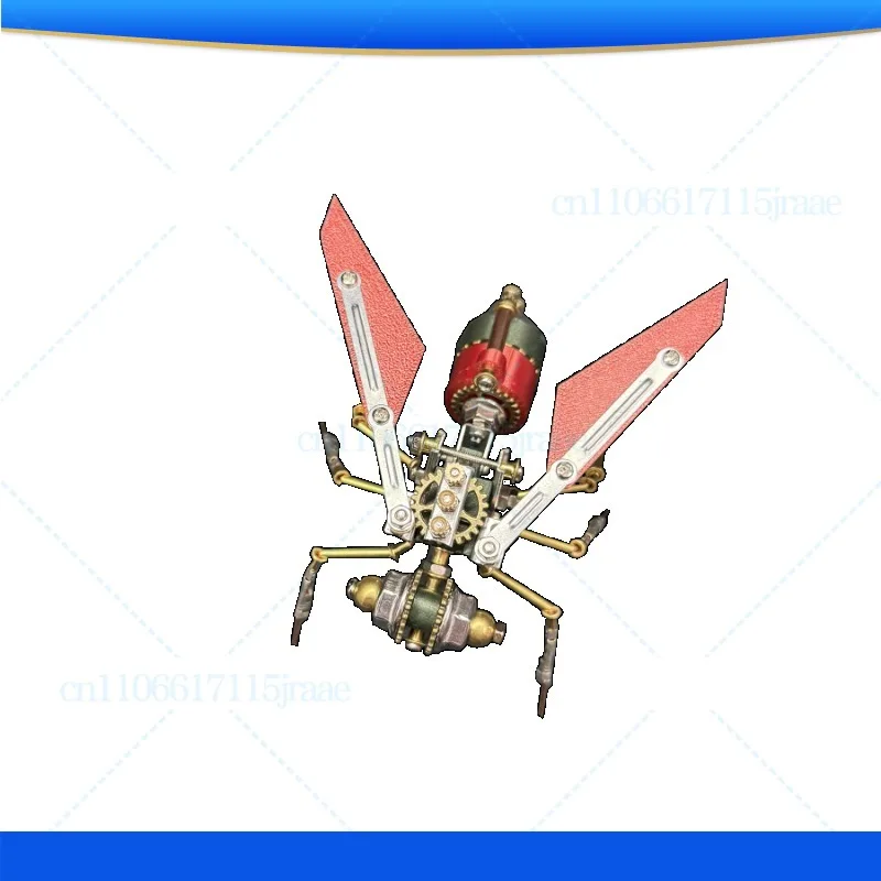 Steampunk Mechanical Insect Metal Assembling Bee Model Ornament Creative Handmade Birthday Gift