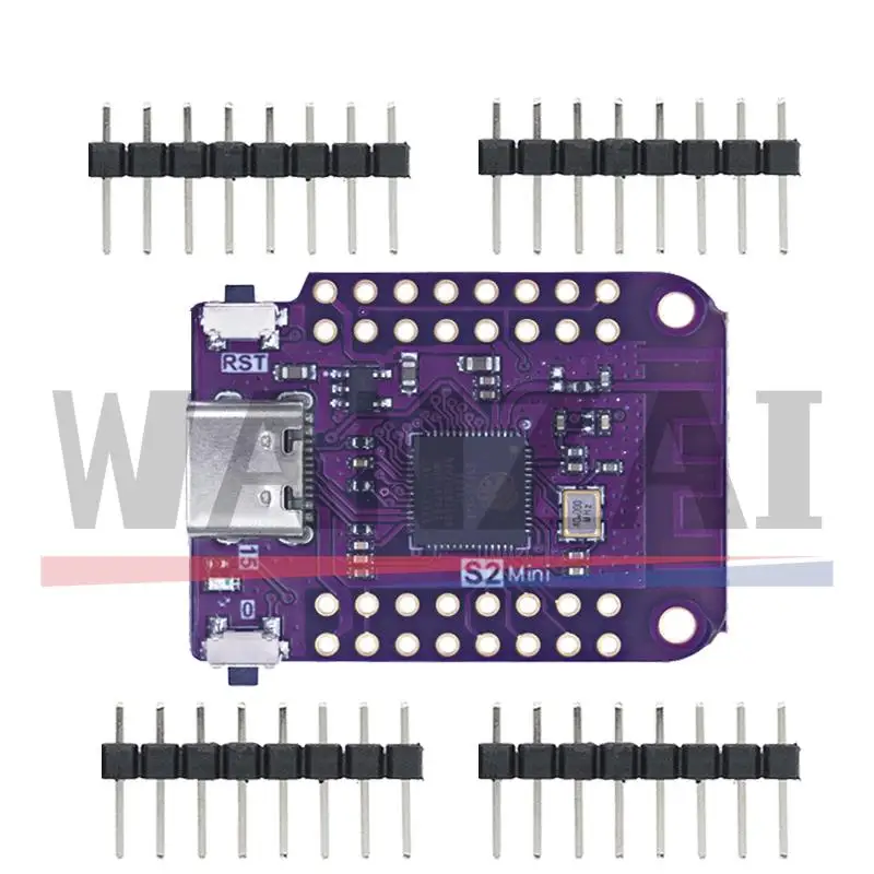 ESP32 S2 Mini WIFI Board Based ESP32-S2FN4R2 ESP32-S2 4MB FLASH 2MB PSRAM MicroPython For Arduino Compatible D1 Mini Upgrade