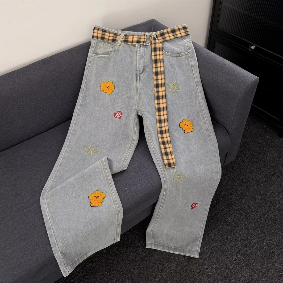 

Мужские джинсы Hong Kong Sle: модные, с принтом, из смесового хлопка и полиэстера, супероблегающие, на молнии, водоотталкивающие