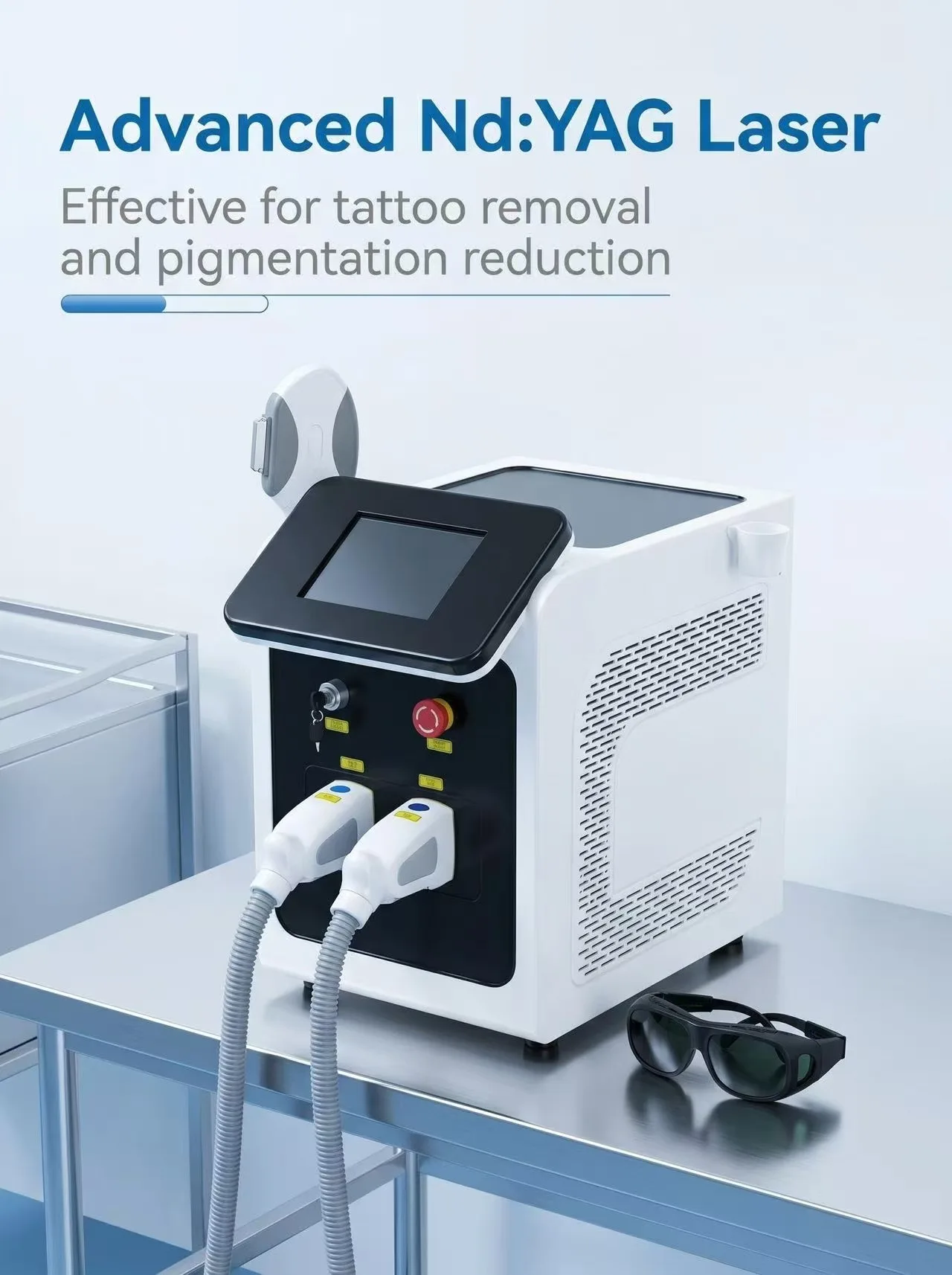 

3 In 1 OPT IPL Diode Laser Beauty Machine Permanent Hair Removal Laser Tattoo Removal RF Skin Lifting Whitening