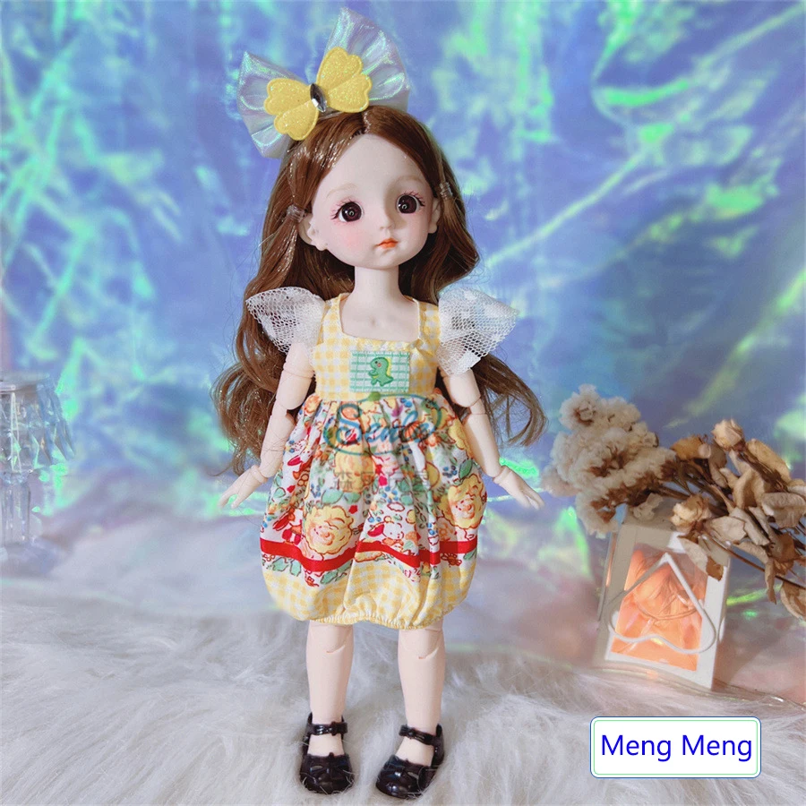 30 cm Puppe mit Kleidung für Kinderspielzeug Mädchen 6 bis 10 Jahre 1/6 Kleidung für BJD-Puppen Puppenhaus-Zubehör – Detail 16