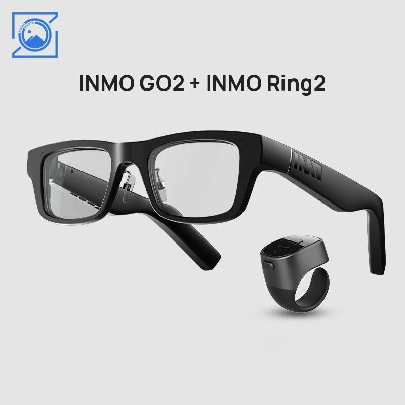 

Очки-переводчики INMO Go2 AR, 40 языков, 90 акцентов и поддержка телесуфлата с INMO Ring2