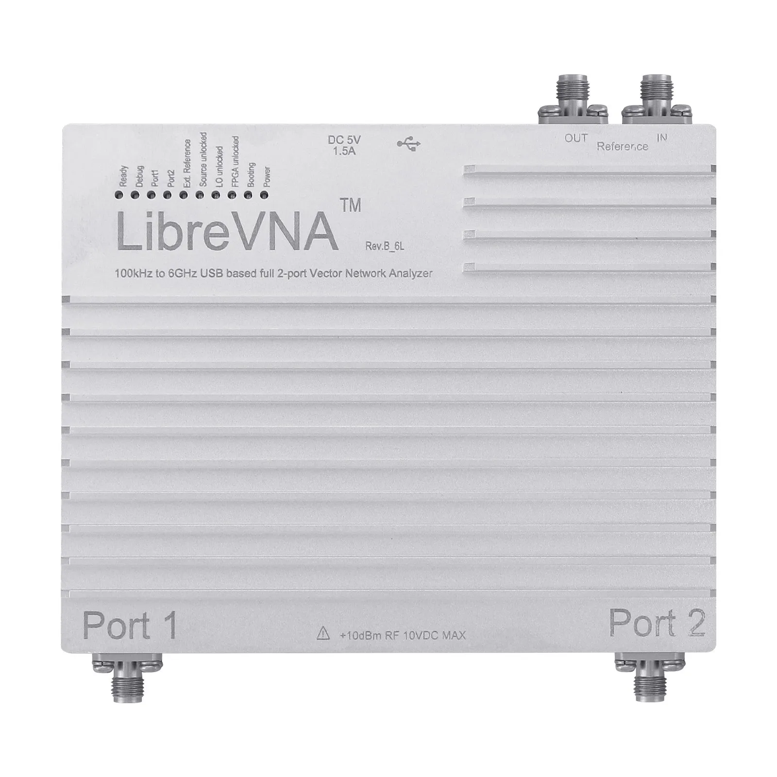 In stock Upgraded LibreVNA 100KHz-6GHz USB Based Full 2-Port Vector Network Analyzer Support S11 S21 S12 S224 Parameters Testing