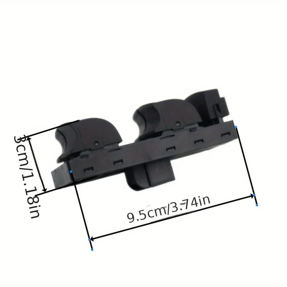 Window Control Switch Button for Audi 06-11 A3 06-10 A6 C6 08-11 Audi A6 C6 Sedan RS6 07-10 Q7 4F0 959 851F 4F0959851F view 2