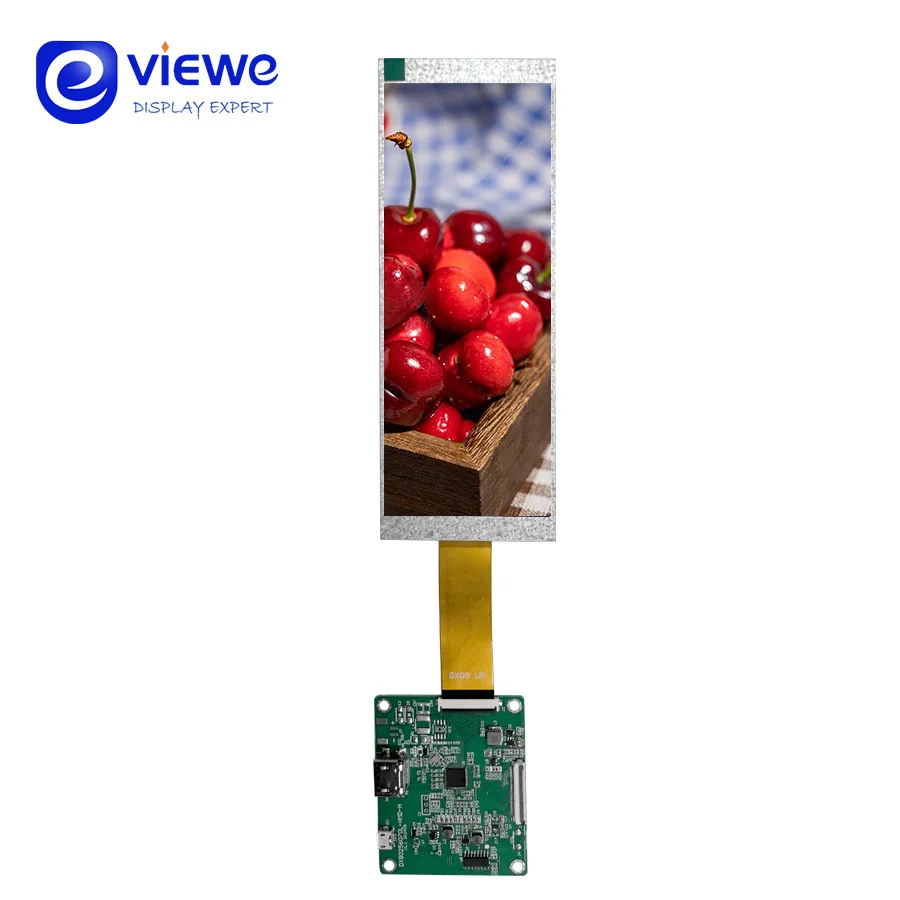 6.8 Inch TFT Display 480X1280 MIPI Interface HD-MI Bar IPS LCD for Raspberry Pi with HD-MI Driver Board