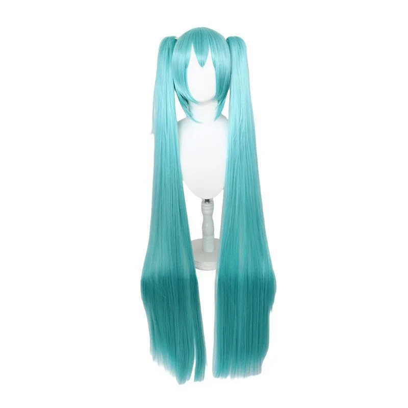 Peruca Cosplay Anime Miku, Rede Rosa, 110cm de comprimento, Resistente ao calor, Perucas Sintéticas, 700g