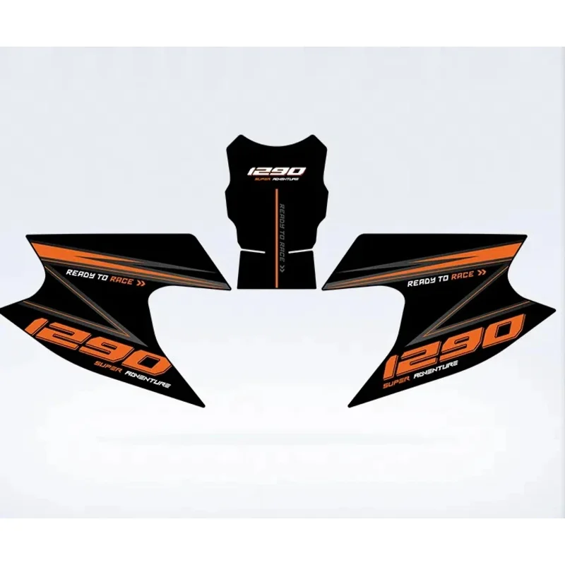 Motorcycle Body Kuip Sticker Tank Pads Gas Knee Grip Traction Sticker Protector For Version 1290 ADV S