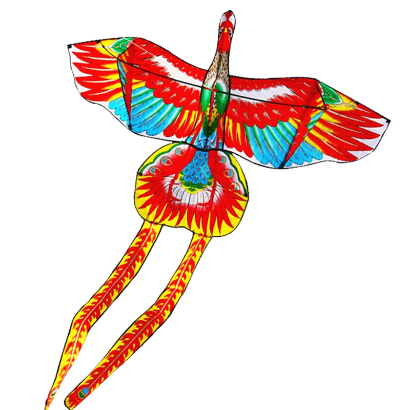 New Arrive Outdoor Fun Sports 2M  Phoenix /Bird  Kite With Handle & Line Good Flying For /Adult