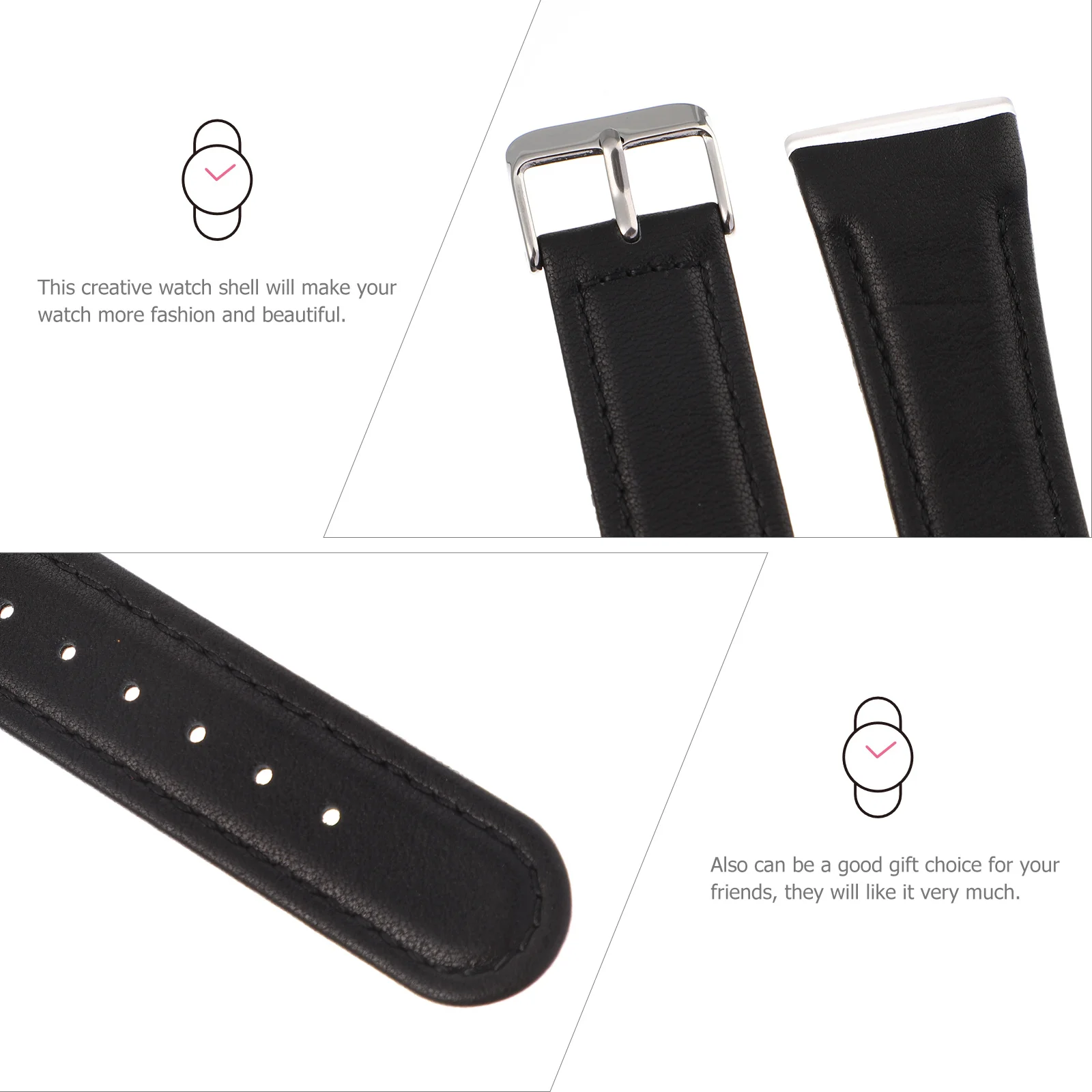 

Durable Watchband for 3 Comfortable Adjustable Compression Molded Smart Watch Band Watch Strap