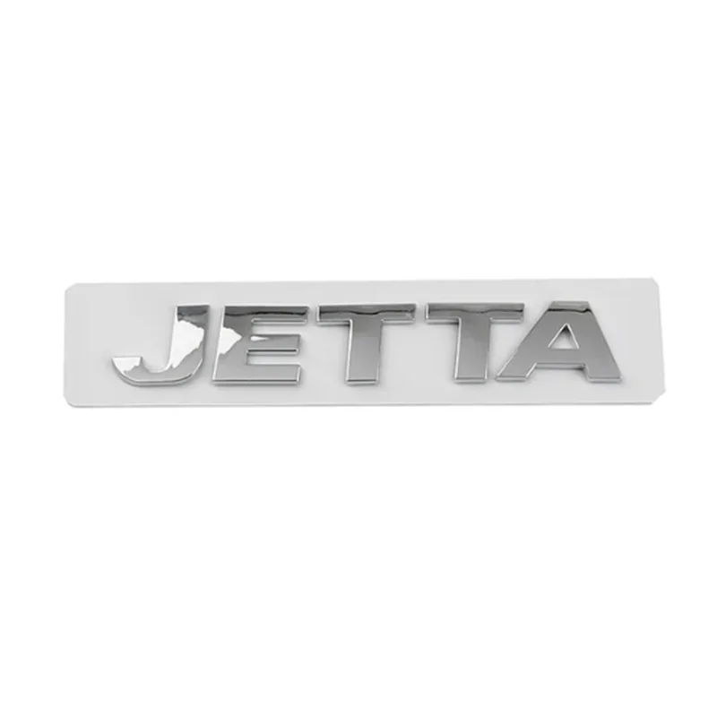 Car Rear Trunk Letters Logo Badge Emblem Decals Styling Sticker For VW Volkswagen JETTA MK2 MK3 MK4 MK5 MK6 MK7 MK8 Accessories