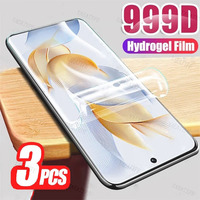 3PCS Hydrogel Film for Huawei Honor 90 80 70 60 Pro Plus X7 X6 X5 X9 X8 4G 5G Screen Protector For Honor X8a X9a X7a Not Glass