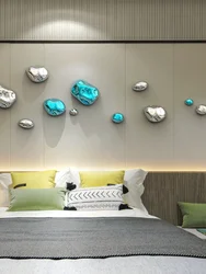 Wall Decoration Electroplated Stone Wall Decoration Hotel Shopping Mall Wall Ornaments Decorations Creativity Living Room Decor