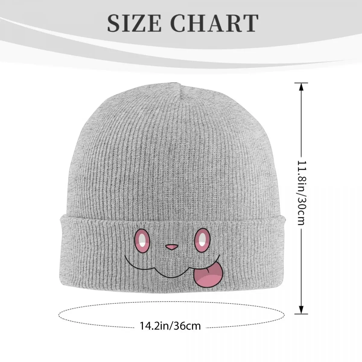 Gengars Bonnet Hats meme Skullies Beanies Female Male Funny Thermal Elastic Beanie Hats Autumn Kpop Pattern Cap