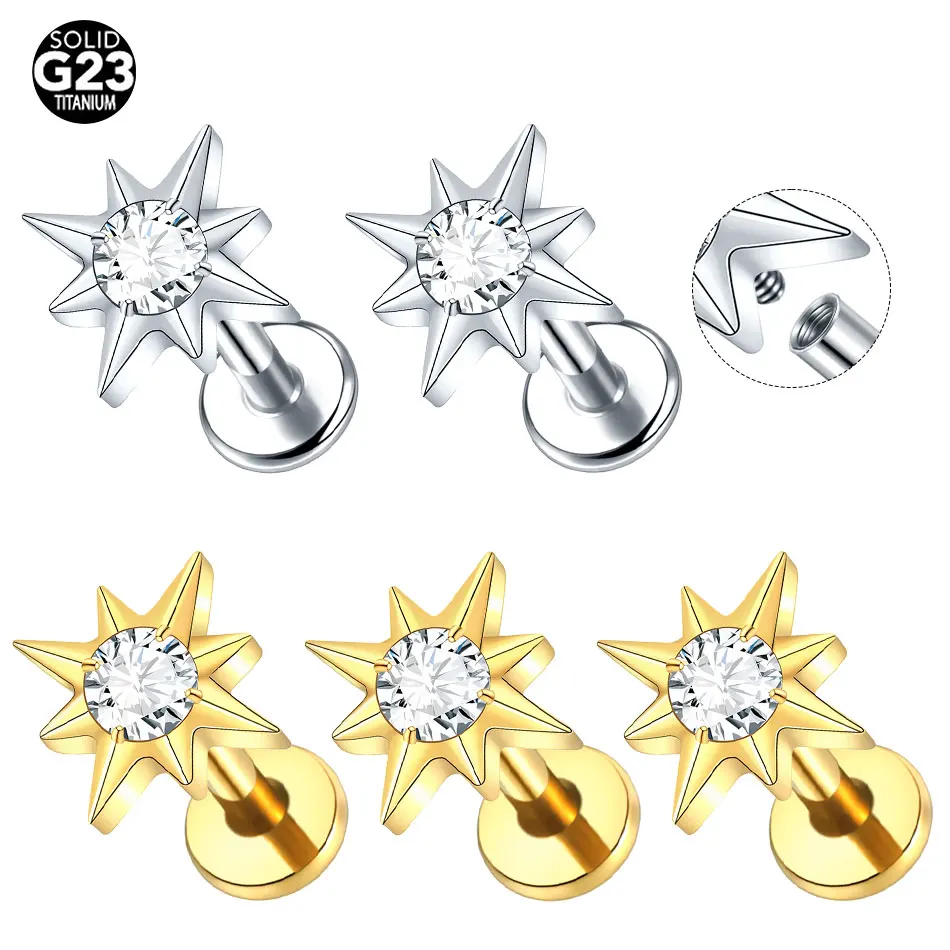 1/5PCS Titanium 16G…