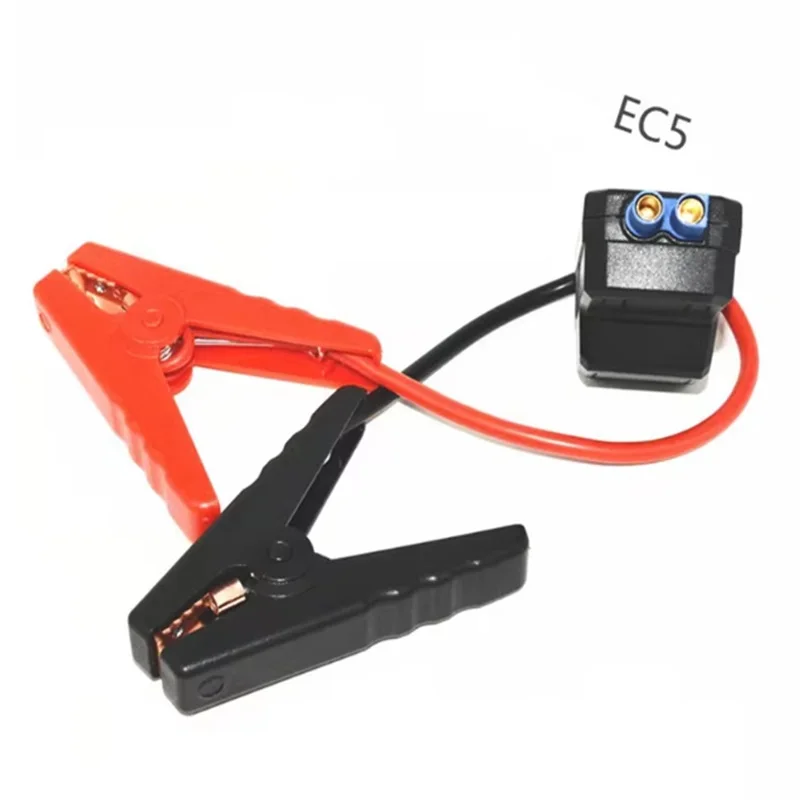 12V 200A Smart Booster kabel pintar EC5 konverter konektor adaptor mobil truk darurat Jump Starter Alligator klem klip