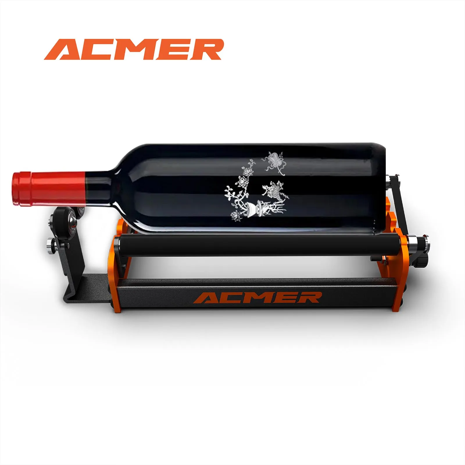 ACMER M2 Laser Rotary Roller Laser Engraver Y-axis Rotary Roller 360° Rotating for 4-138mm Different Engraving Diameter 4 Gears