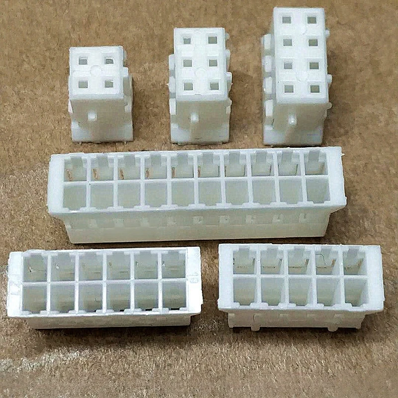 20pcs Lot PHD 2.0MM Double Row Connector Housing 2X2/3/4/5/6/7/8/9/10/11/12/13/14/15/16/20pin PHD2.0 Connector