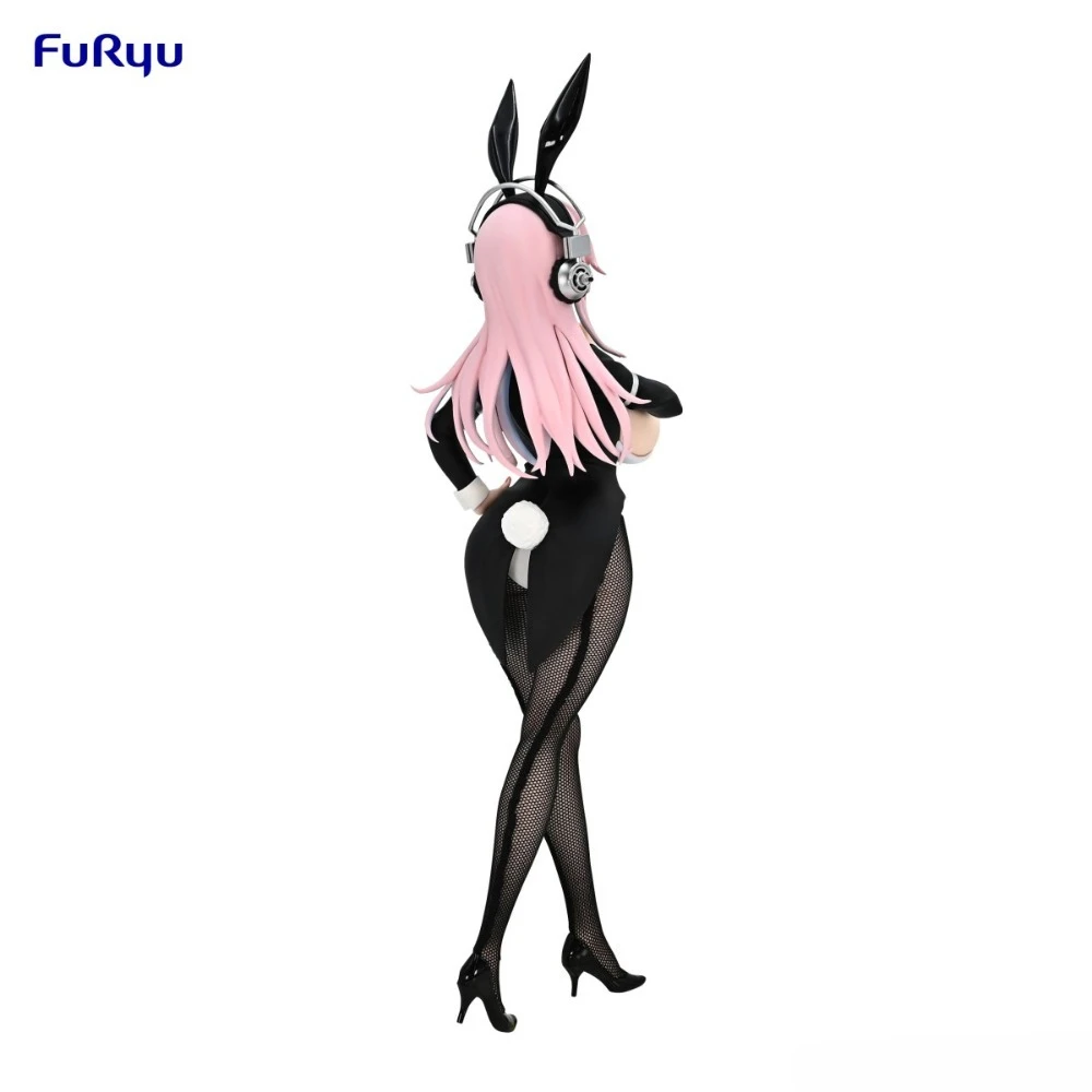 In Stock FuRyu Original Genuine Super Sonico Trio-Try-iT Figure Newly Drawn Costume Tsubame Ver 30cm Model Toys Sexy Figure Gift view 6
