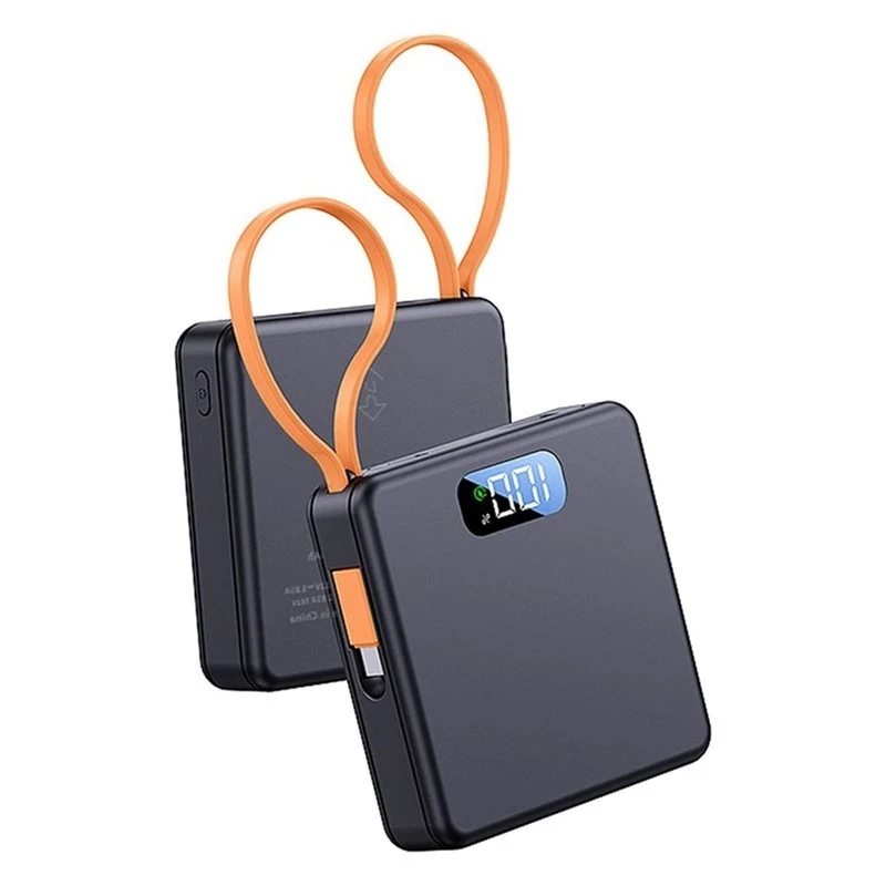 【VALUE MONEY】Корпус для зарядного устройства Power Bank мощностью 22,5 Вт, для сборки своими руками, для 3 аккумуляторов 21700, с кабелем, миниатюрный корпус для блока питания без пайки.