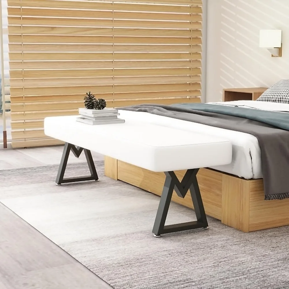 20-Zoll-Couchtischbeine aus Metall, rautenförmiges Ende und Beistelltischfüße, robuste Schreibtischfüße, schwarze Eisen-DIY-Möbel-Bankbeine