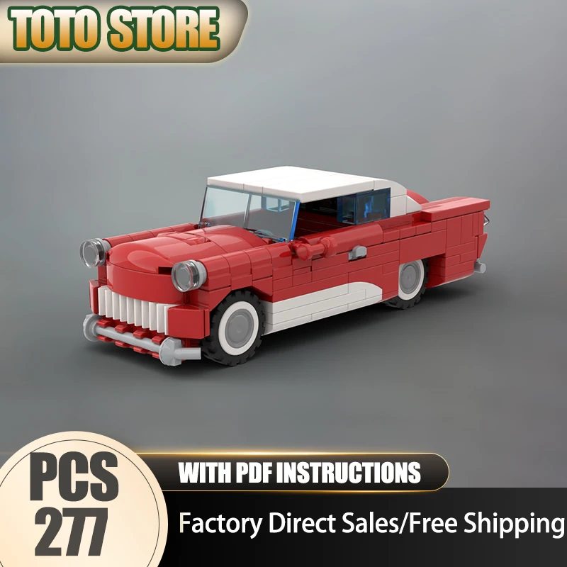 

Городской автомобиль ​ ​ ​ ​ ​ ​ ​ Moc Building Bricks Модульная модель седана 1950-х годов Технология Модульные блоки Рождественский набор DIY Игрушка Строительный подарок