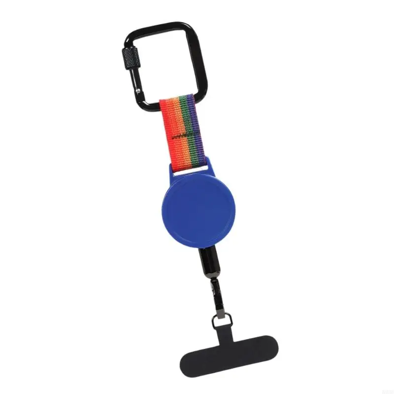 

Professional Retractable Phone Tether Anti-Theft Phone Holder With Locking Carabiner for Everyday Carry 896C
