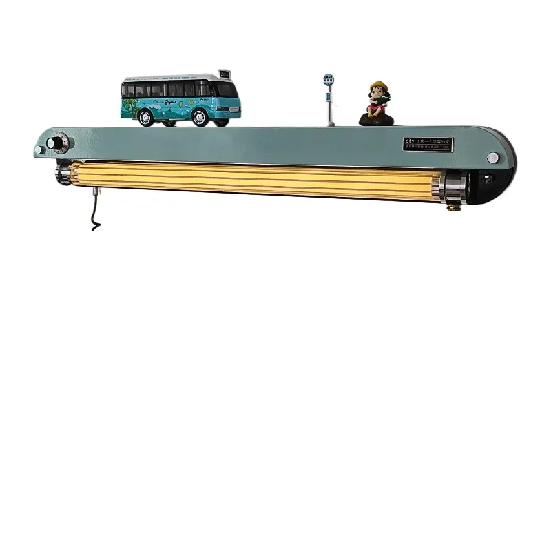 

Medieval strip wall lamp, knob dimming LED sofa one-word shelf ambient art